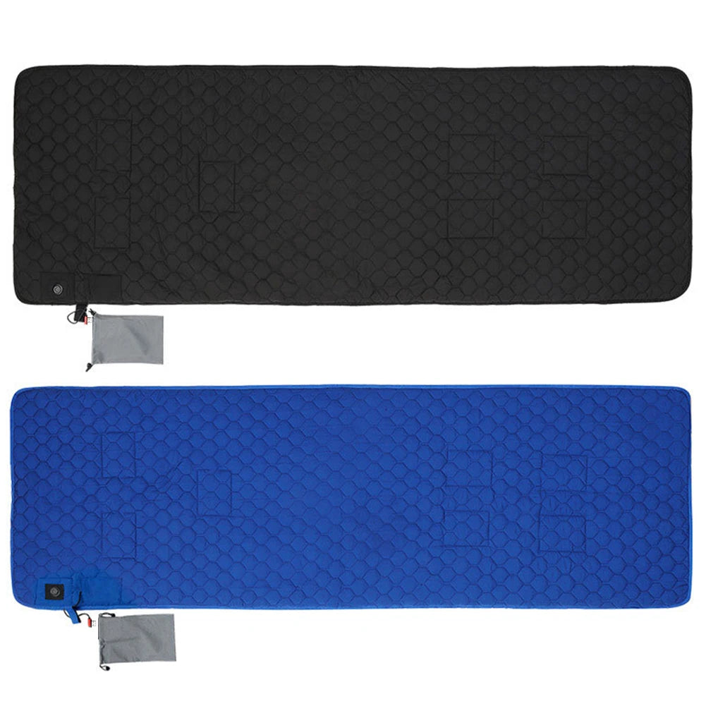3-Level Adjustable USB Heating Sleeping Mat Electric Heating Pads Outdoor Camping Tent Sleeping Mattress Thermalpad Foot Warmer