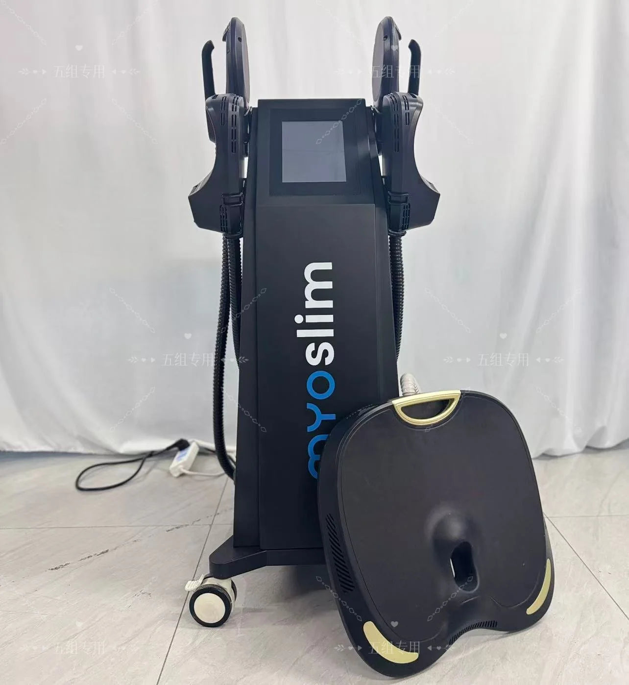 MYOslim 6500W 15T 200HZ EMS Neo RF Body Sculpt Machine Nova HIEMT Muscle Building Fat Burning Weight Loss Muscle Stimulation CE