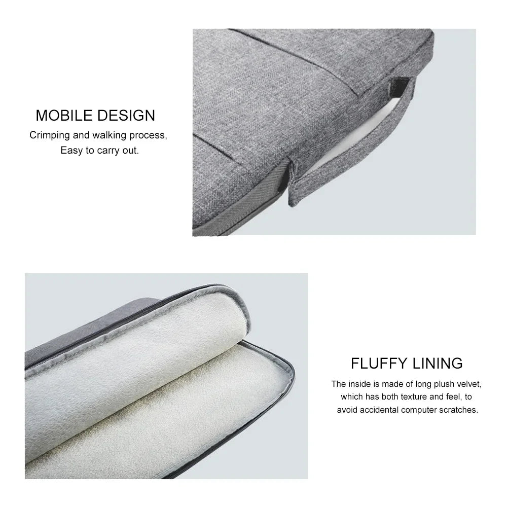 Laptop Notebook Case Tablet Sleeve Cover Bag 12 13 14 15 16 inch For Matebook Air Pro 15.4 15.6 for Xiaomi Huawei HP Dell