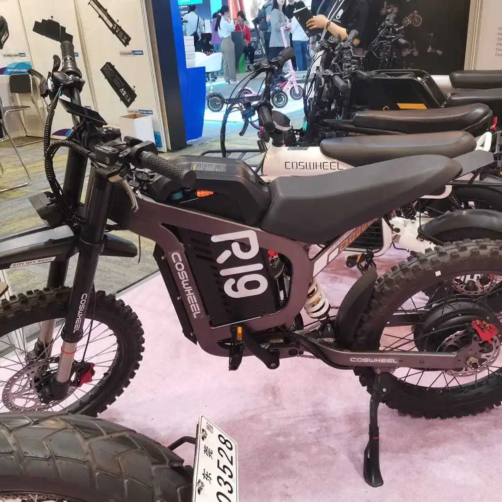 COSWHEEL R19 Electric cycle 72V 40AH Lithium Battery Adult Mountain Ebike 6000W Mountain Electric men's Moped Road E trucks