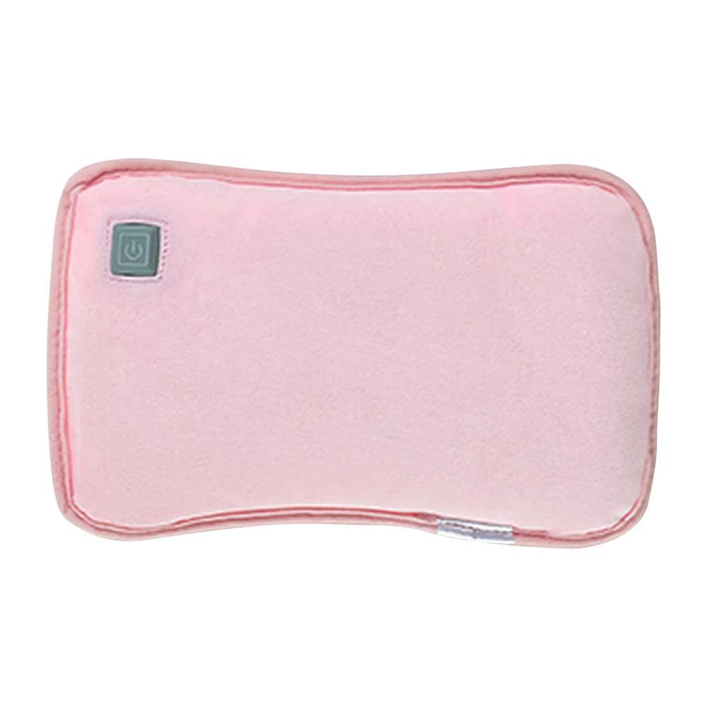 Rechargeable Electric Hot Water Bag Women's Electric Hot Water Bottle Soft flannel Hand Warmer Winter Heated Bag Warming Product