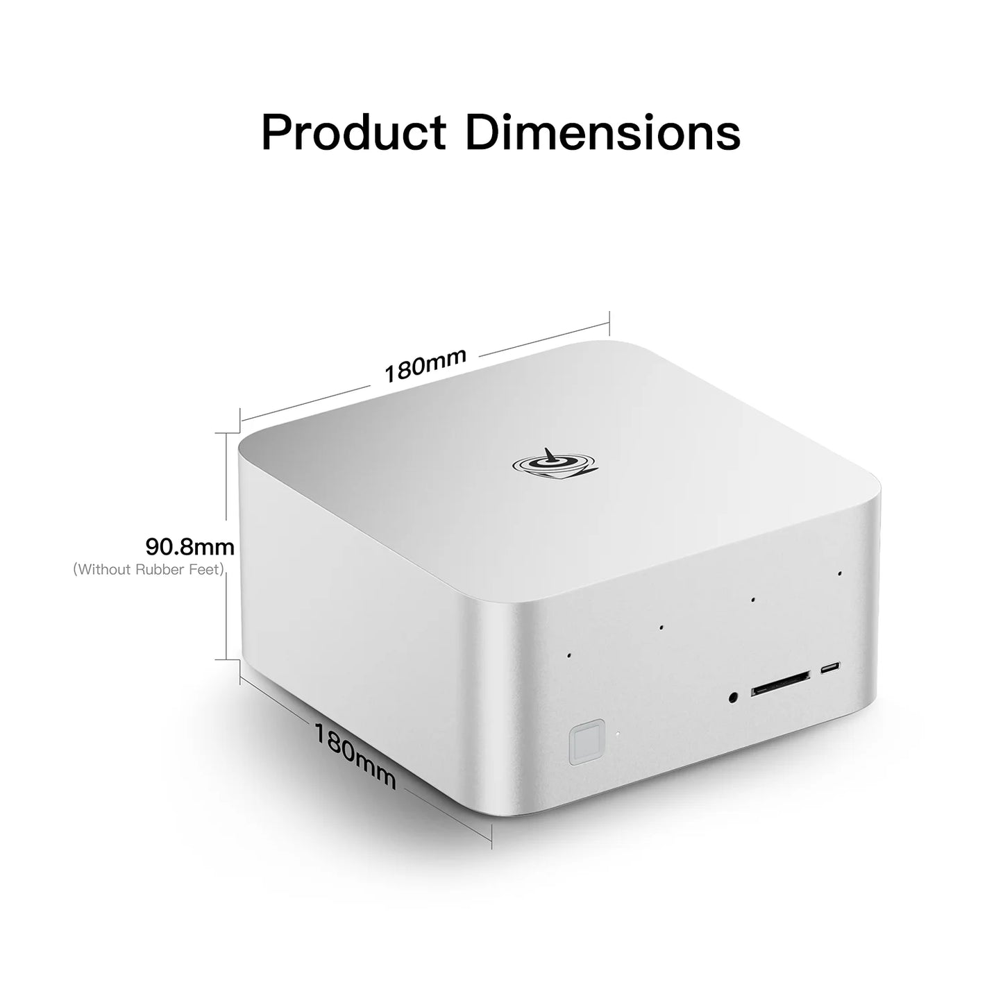 Beelink GTR9 Pro AMD Ryzen AI MAX+ 395 AI Mini PC Windows 11 LPDDR5 128GB 2TB Wifi7 BT5.4 8K Fingerprint Desktop Gamer PC