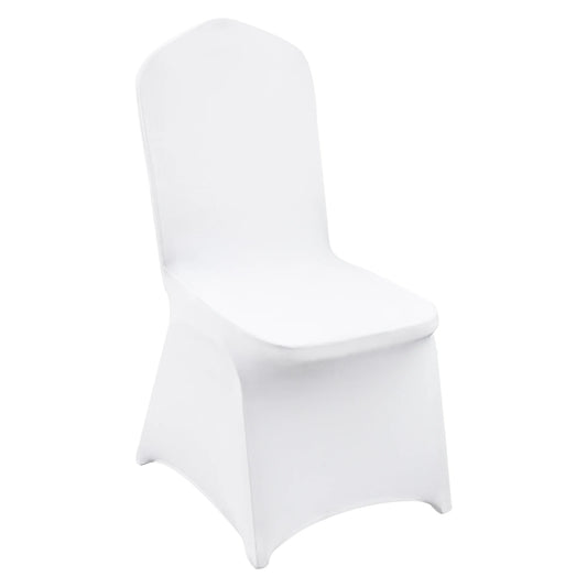SucceBuy 12-100pcs Stretch Spandex Chair Covers Universal Fitted Chair Cover Removable Washable Slipcovers for Wedding Holiday