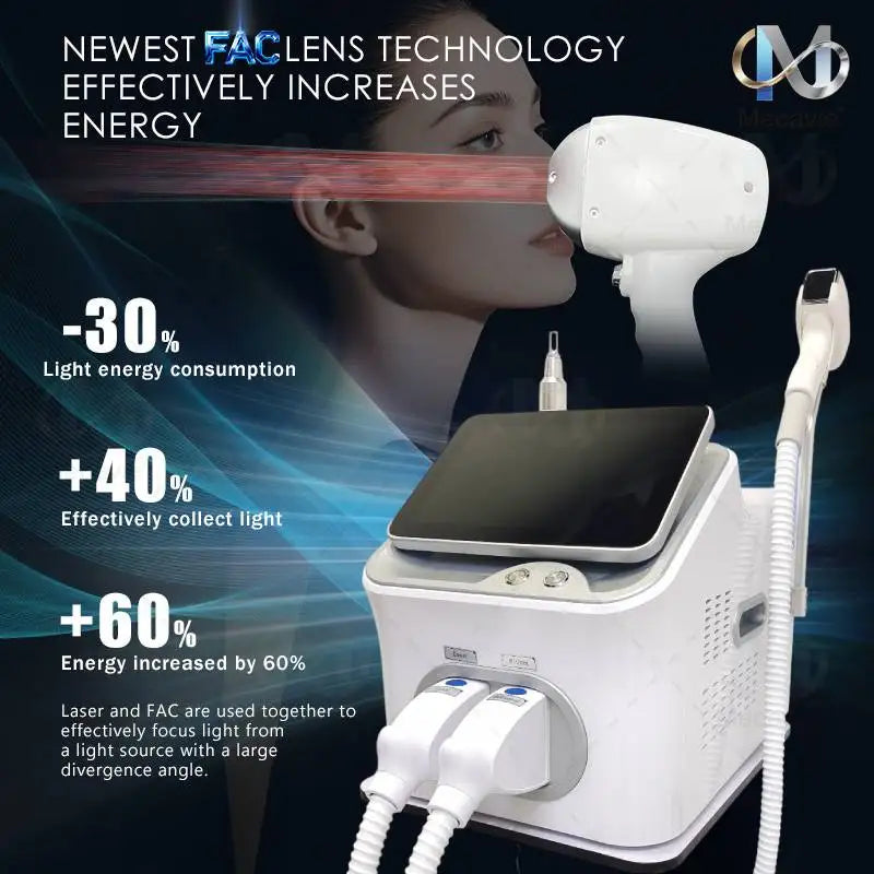 Newest 2 in 1 Multifunction Epilation Diode Laser Hair Removal Machine Pico laser Nd Yag tattoo removal machine Carbon Peeling