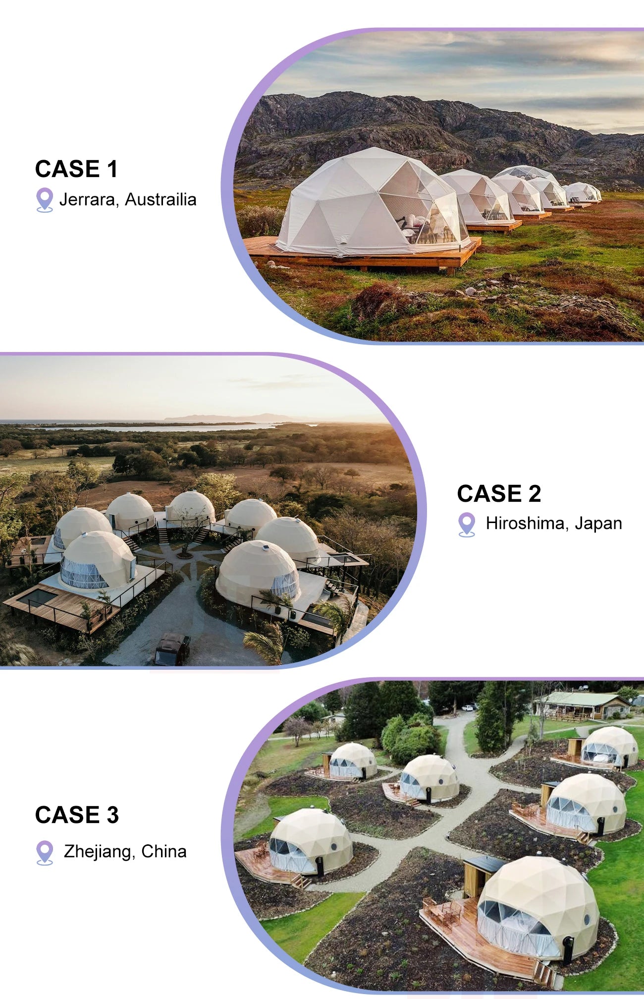 Factory  Stock Luxury Geodesic Dome Tent 6M Durability Geodesic Dome PVC Tent Hotel Factory Tent For Glamping Resort Commercial