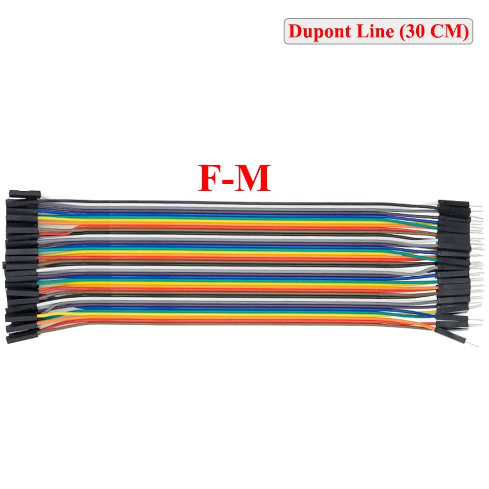 Dupont Line 10cm/20CM/30CM 15CM Male to Male+Female to + Female to  Jumper Wire  Cable for arduino DIY KIT 2035