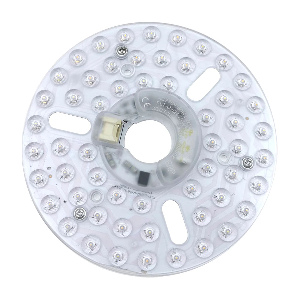 3.9/4.9/6.2 Inch 3000/4000/5000K Ceiling Fan Light Retrofit Kit Ceiling Flush Light Replacement Panel Pendant Light Round Panel