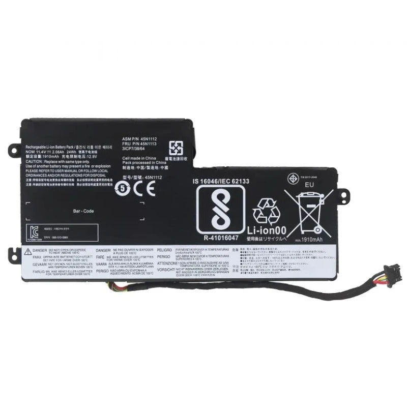 45N1111 45N1112 45N1108 L450 45N1110 Internal Battery for Lenovo ThinkPad T440 T440S T450 T450S X240S X240 X270 X260 X250 24Wh