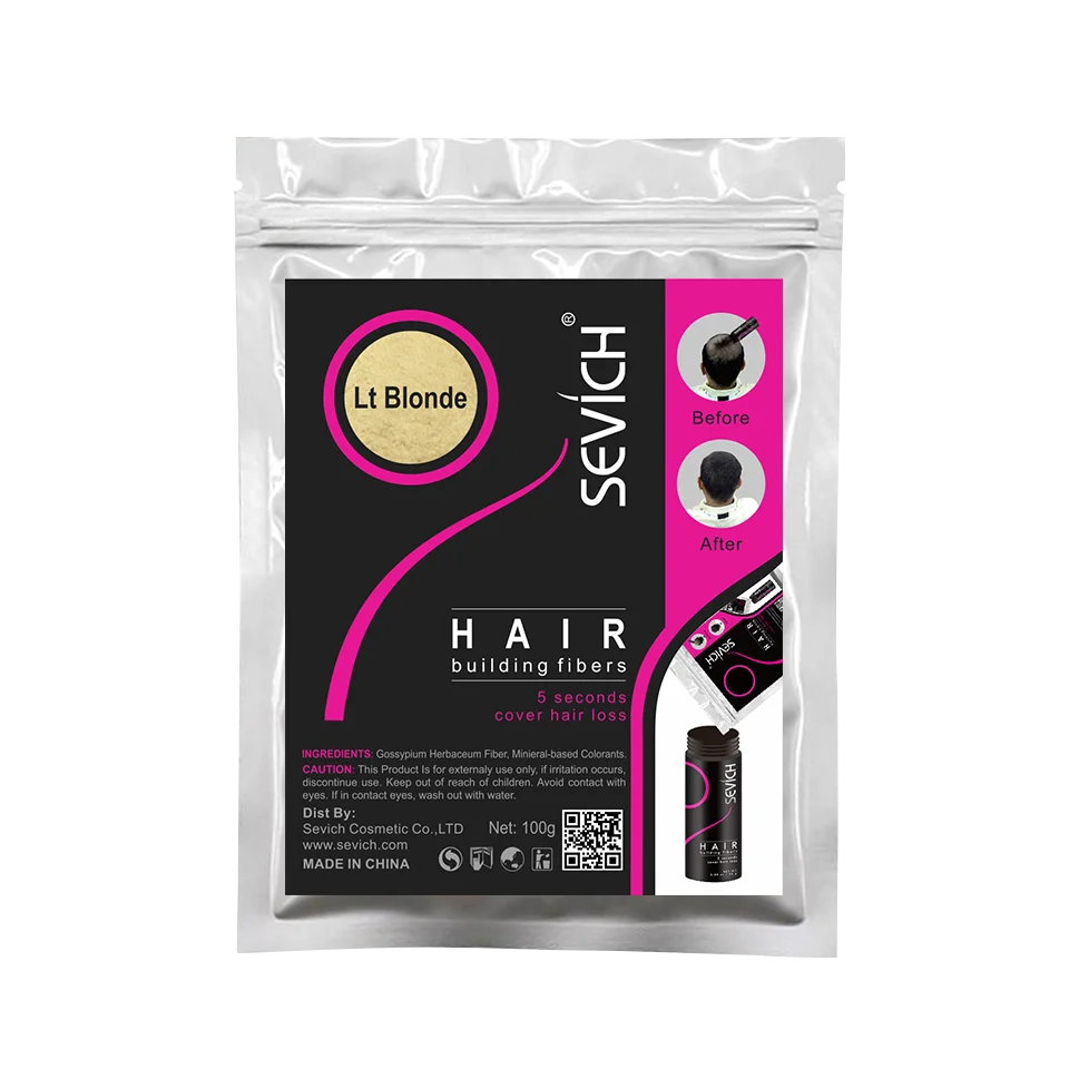 10 Color Keratin Hair Building Fiber Hair Loss Fiber Natural Hair Thickening Fibers Concealer Refill Anti Hair Loss Products