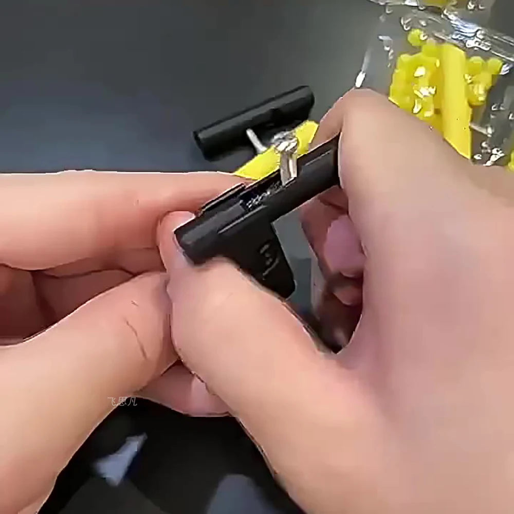 Mini Hidden Plastic Bullet Launcher Party Favors Toy Gun Paper Ball Launch Safe for Prank Kids Gadgets Man Woman Gift