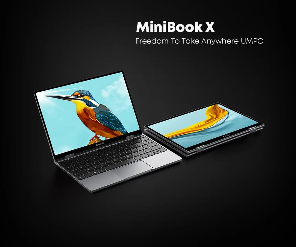 CHUWI MiniBook X 2-in-1 Laptop Intel N150(up to 3.6GHz) 512GB ROM 16GB LPDDR5 10.51" 2K FHD IPS Windows 11 Touch Screen Laptop