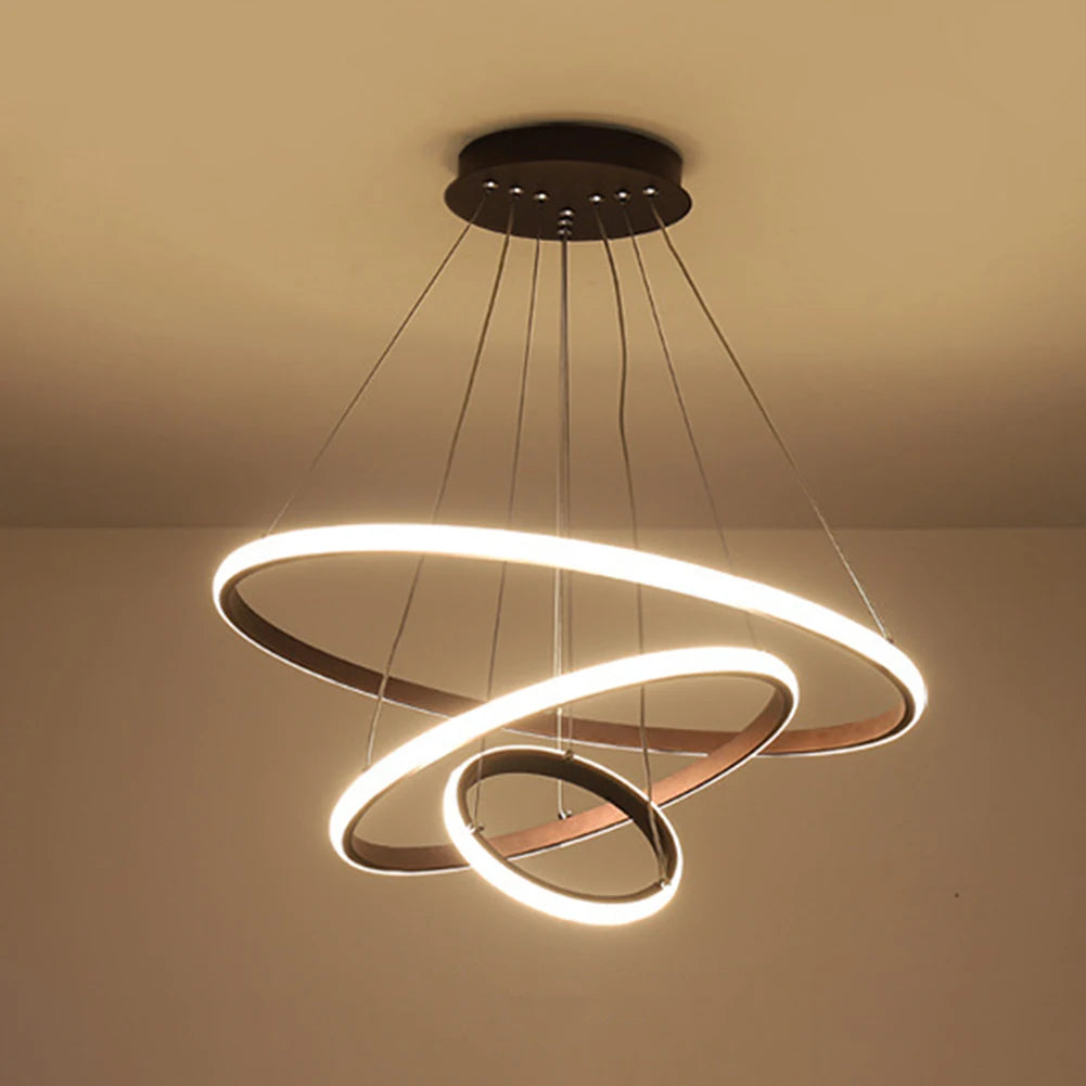 Nordic Led Pendant Light Modern Geometry Line Strip Hanging Light Restaurant Dining Lighting Fixtures Bedroom Bedside Decor Lamp