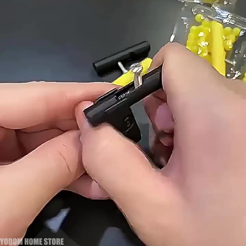 Mini Hidden Plastic Bullet Launcher Party Favors Toy Gun Paper Ball Launch Safe for Prank Kids Gadgets Man Woman Gift