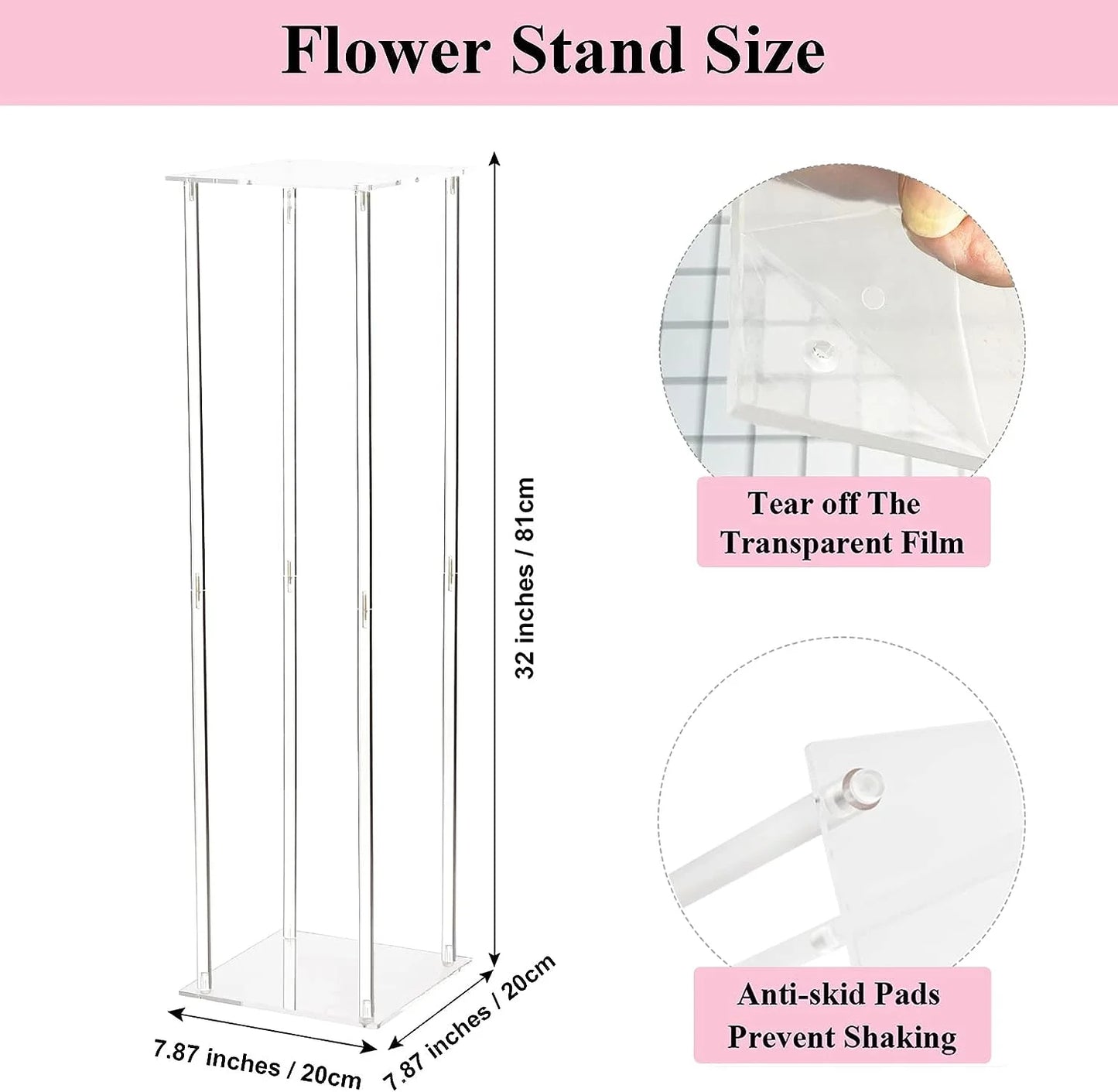 10pcs))Wedding Supplies Table Decoration Geometric Centerpiece Stand Road Lead Flower Stand Arrangement Table Centerpiece
