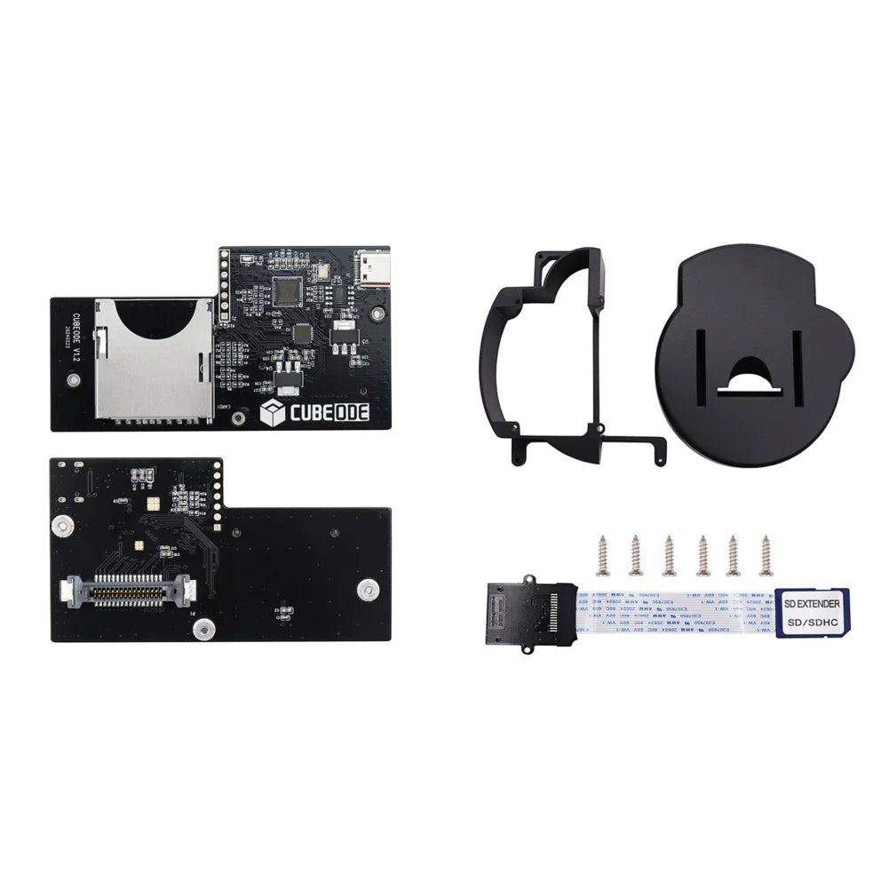 Upgraded CUBEODE V1.2 Game Console Optical Drive Emulator Board Replace DVD Drive No SD2SP2/SDGecko for NGC GameCute