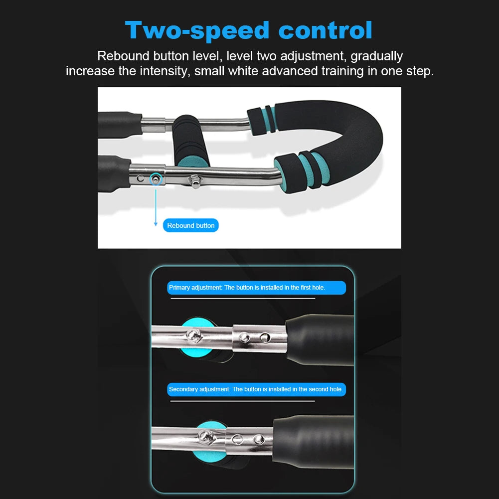Multifunctional Adjustable U-Arm Chest Expander,Adjustable Twister Arm Exerciser U-Shaped Wrist Strength Trainer Chest Expander