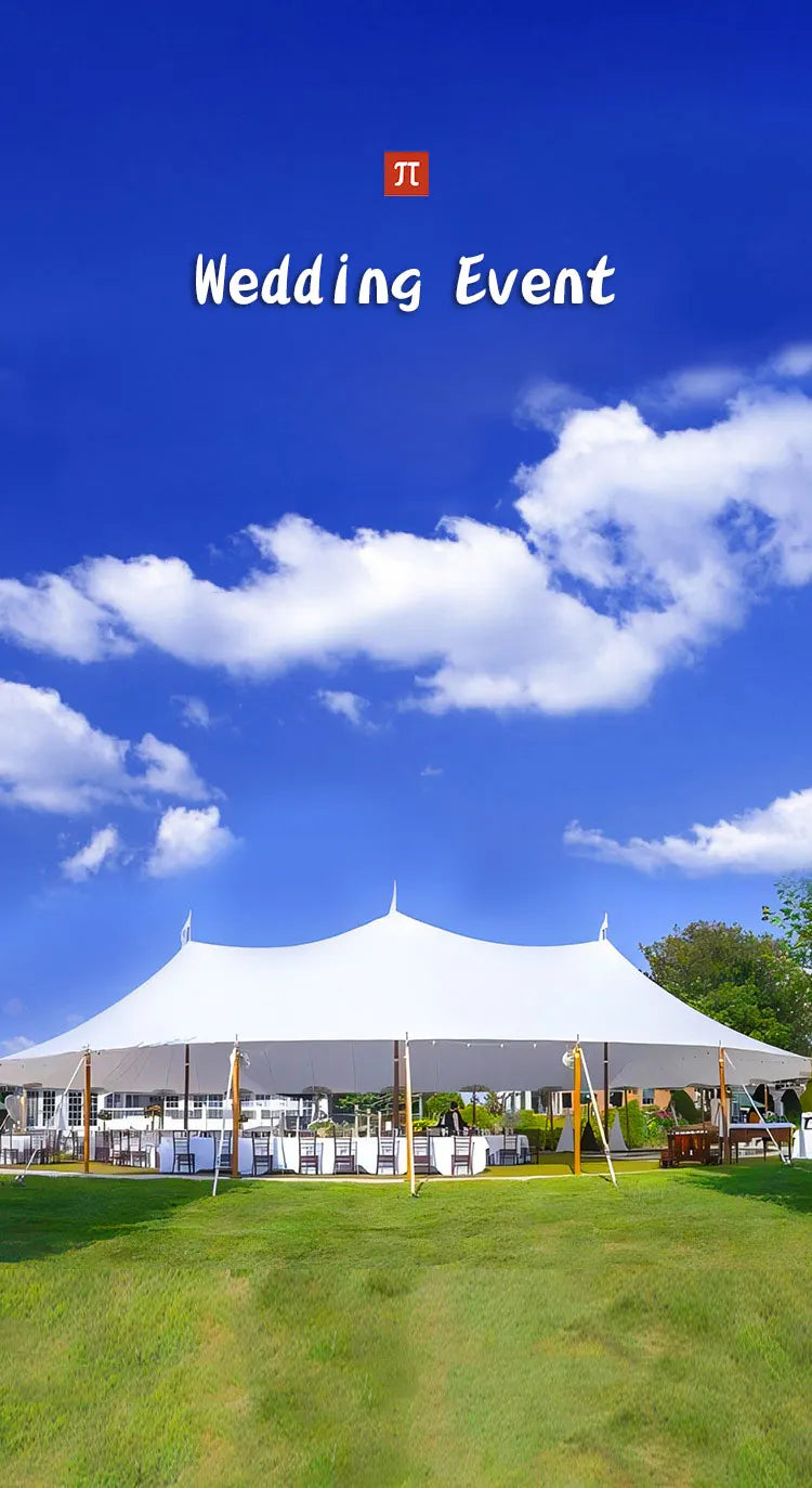Outdoor Hotel Tent Camping Team Building Pole Tent Party Restaurant Resort Wedding Luxury Tent Hot Sale Wild Luxury Canopy Tent