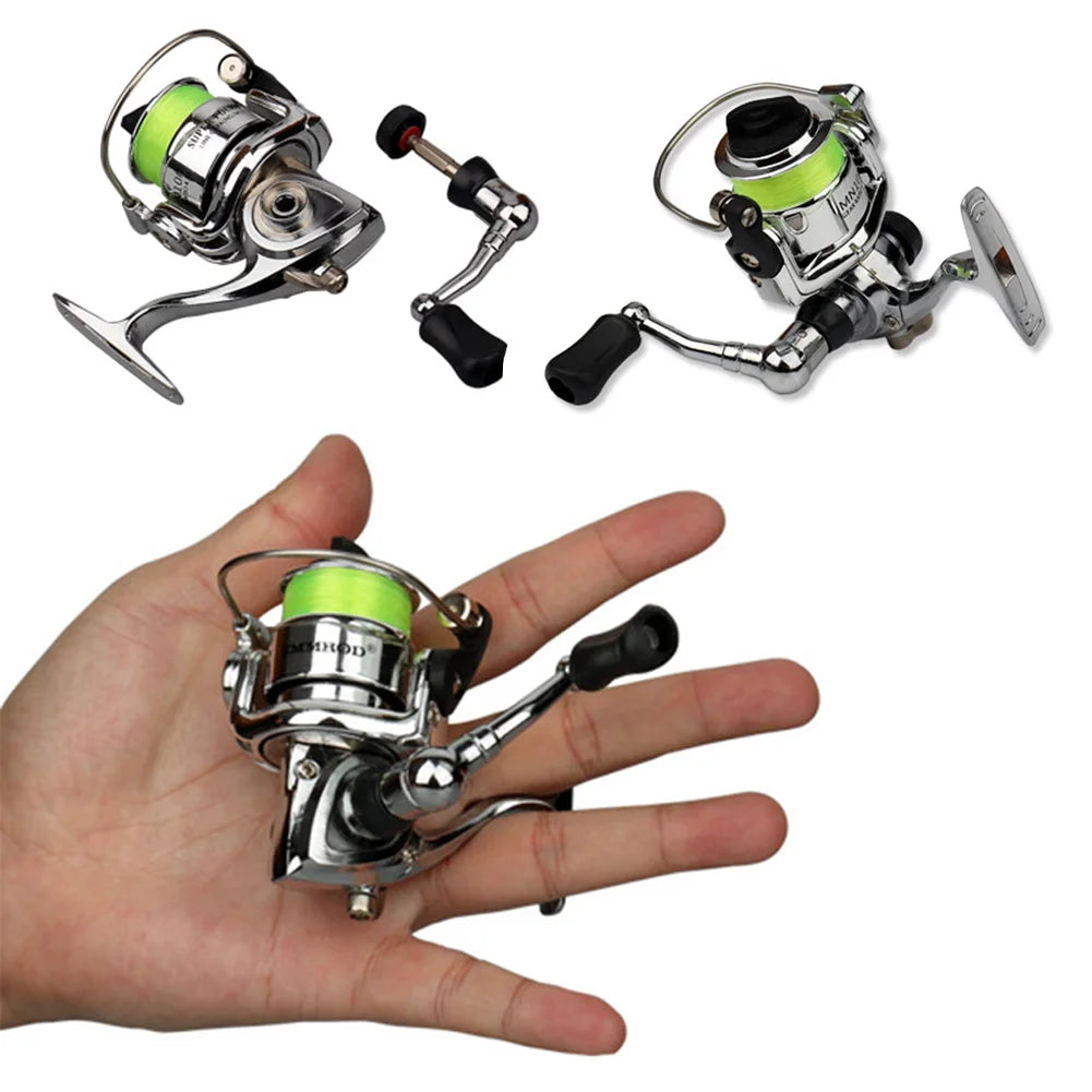 Portable Fish Shaped Fishing Rod with Reel Telescopic Mini Pocket Pen Fishing Pole with Reel Travel Fishing Rod Gifts for Men