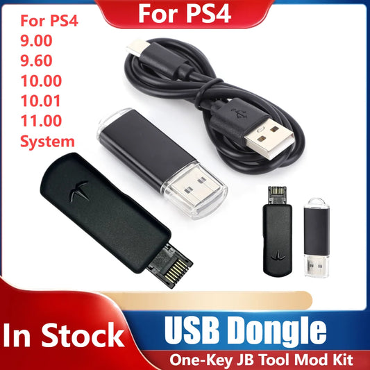 New One-Key JB Tool Mod Set USB Dongle JB USB Adapter with Type-C Cable for PS4/PS4 Pro/PS4 Slim 9.0-11.0 System Game Accessorie