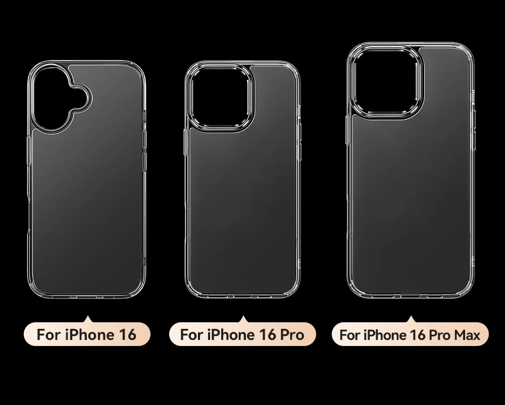 Joyroom For iPhone 17 Pro Max Case Frosted Case Shockproof Matte Case Cover For iPhone 16 Pro Max Wireless Charger Magnet Cover