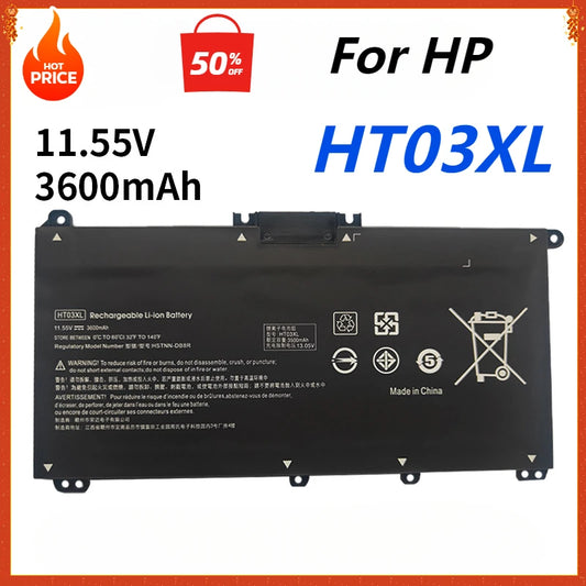 HT03XL L11119-855 Laptop Battery for HP Pavilion 15-CS 15-CU 15-DA 15-CW 14-CE 14-CF 14-DF 17-CA 15-DW0033NR 15-cu1xx L11421-542