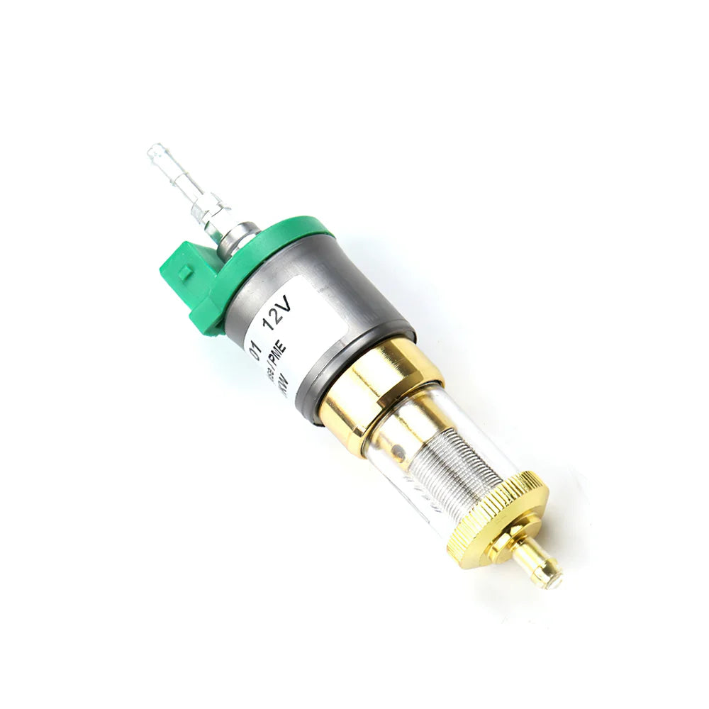 Car Truck Oil Fuel Pump Air Diesel Heater Electronic Pulse Metering Pump 12V 22ml 1KW To 5KW with Filter for Webasto Removable