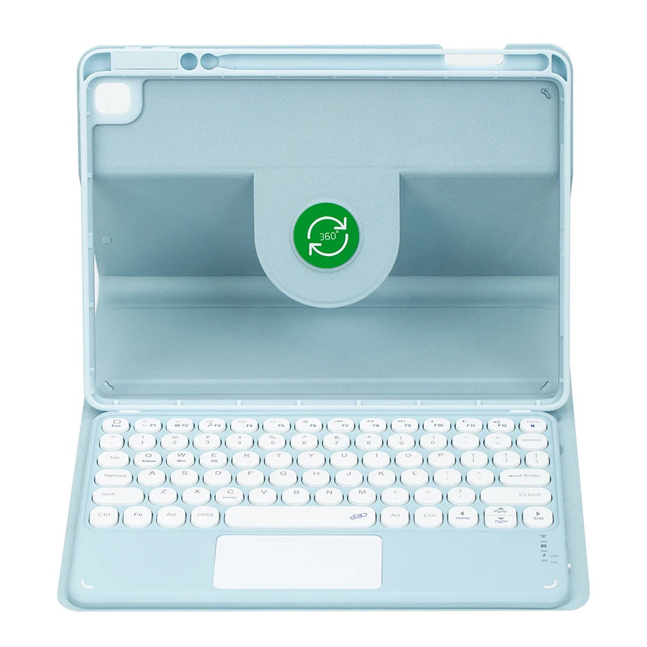 360° Rotation Keyboard Case for IPad 10th 2022 10.9 Air 5 Air 4 Magnetic Cover for IPad Pro 11 Air 3 Pro 10.5 8 9th Gen 10.2"