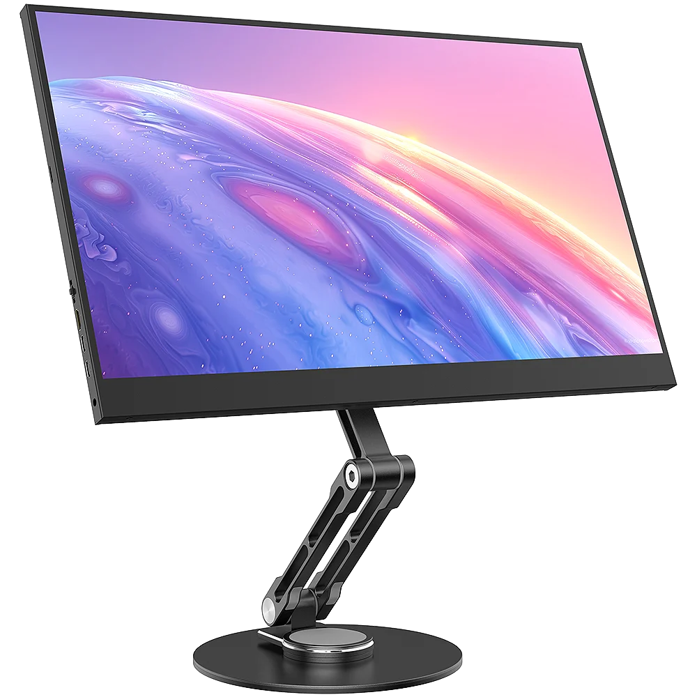 UPERFECT UStand Monitor Stand VESA Mount for 12"-22 Inch Screen Free-Standing Monitor Riser with 360° Rotation Height Adjustable