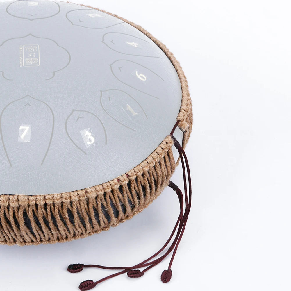 Handmade Handpan Decoration Woven Rattan Rope Steel Tongue Drum Braided Ropes Percussion Instruments Spare Parts