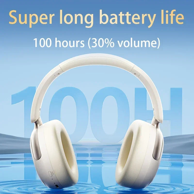Acer OHR516 ANC Wireless Bluetooth 5.4 Headphones 48dB ANC Headsets 40mm Dynamic Driver 100H Playtime with LDAC Earphones