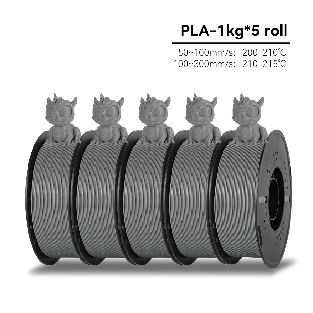 KINGROON 5/10KG PLA Filament 1.75mm Eco-Friendly Good Toughness Printing Filaments For FDM 3D Printers Material Free Shipping