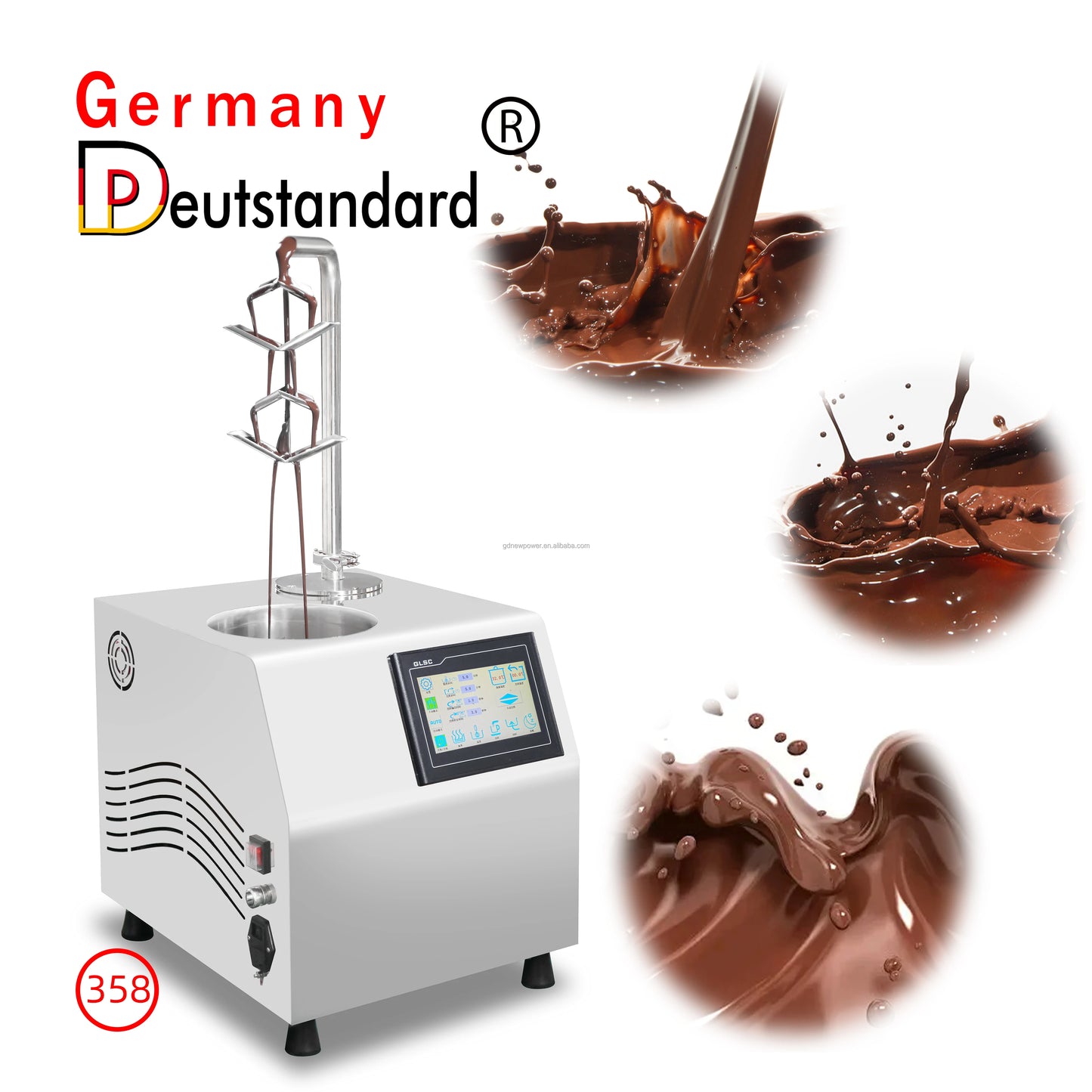 Chocolate Melting Machine Professional Kitchen Equipment for Restaurant Hotel Coffee Shop CE Certified