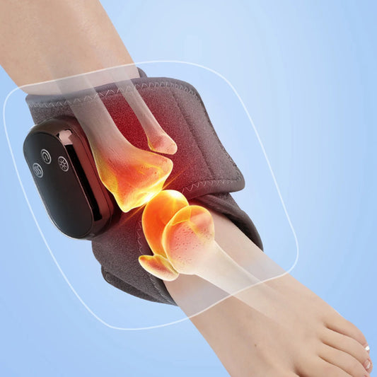 Foot Revive Massager with 3 Vibration Mode 5 Heat Level for Achilles Tendinitis and Plantar Fasciitis
