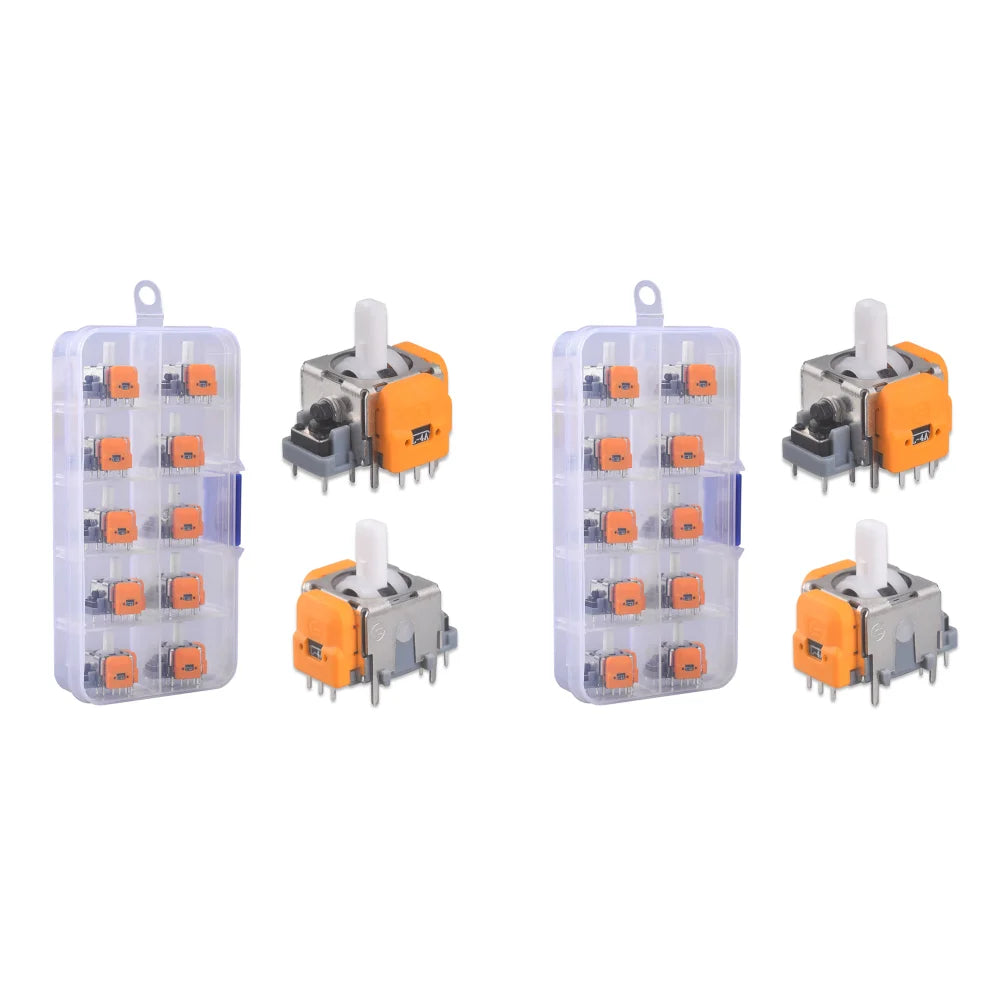 10/20PCS Replacement Hall Effect Joystick 3D Analog Sensor ThumbStick Module Joystick for PS4/PS5/XBox/Switch Controller Repair