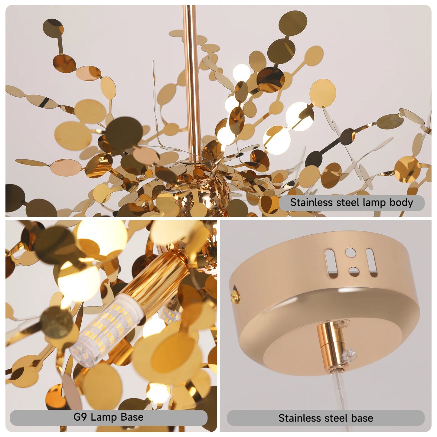 Modern Pendant Light Led Firework Chandelier Hanging Ceiling Lamp Dining Room Kitchen Island Nordic Luminaire Home Decor Fixture