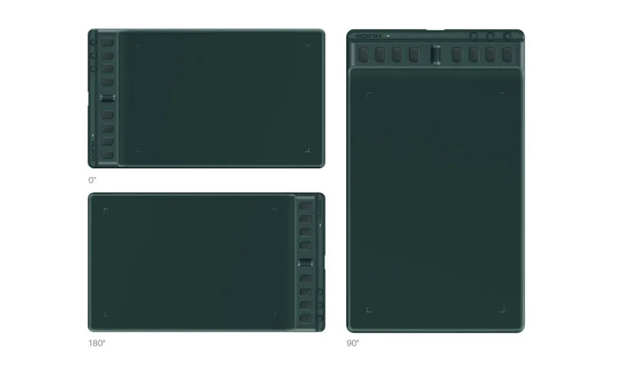 8.7x5 Inch Graphics Tablet Huion Inspiroy 2 M H951P Digital Tablet PenTech3.0 PW110 Battery-free Stylus with Scroller Group Keys