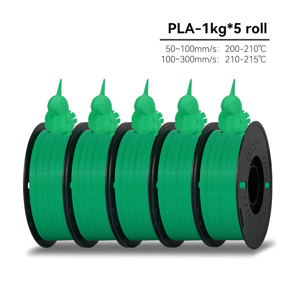 KINGROON 5/10KG PLA Filament 1.75mm Eco-Friendly Good Toughness Printing Filaments For FDM 3D Printers Material Free Shipping