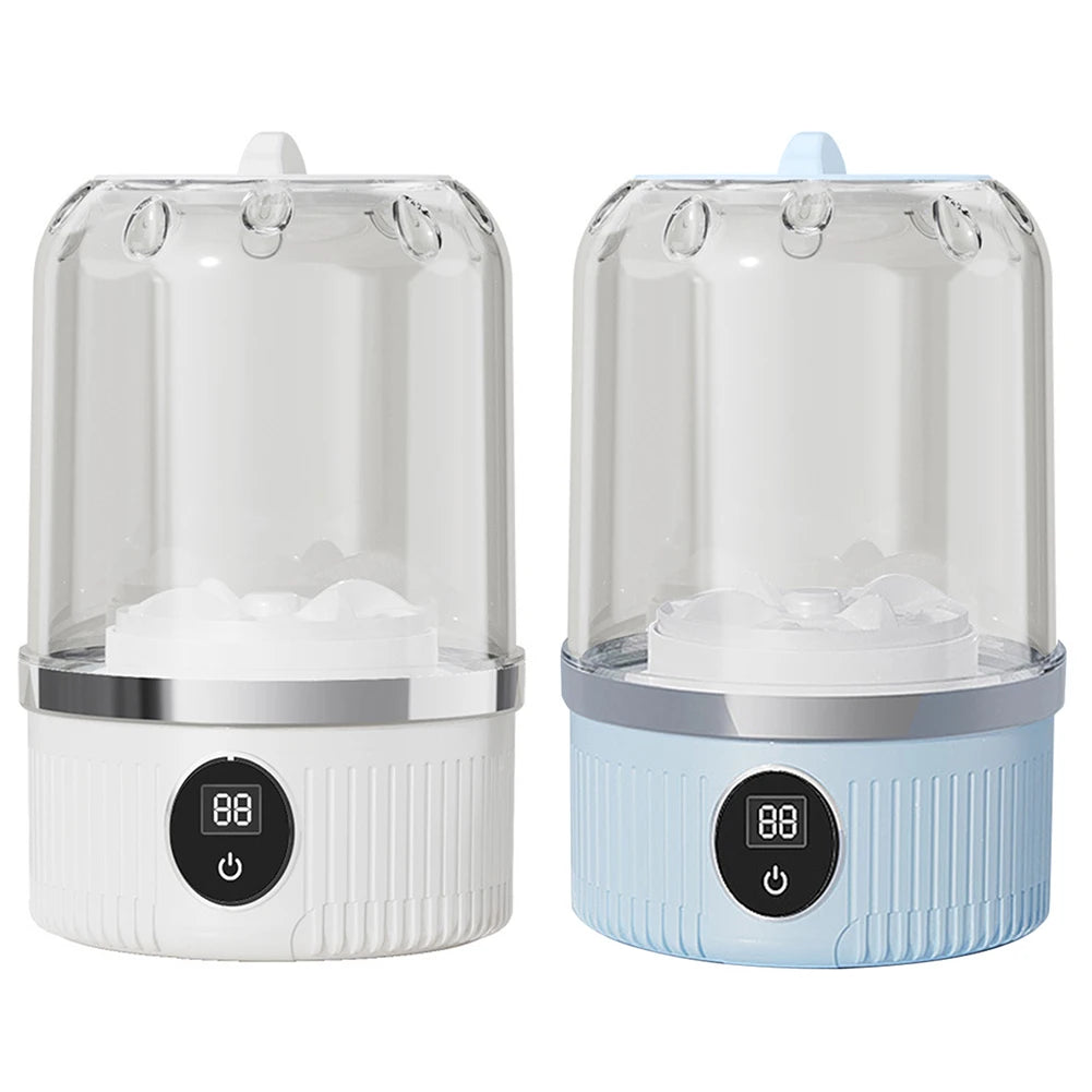Cordless Small Washing Machine with Laundry Cup Automatic Laundry Cup Mini Special Washer for Travel Home and Dormitory