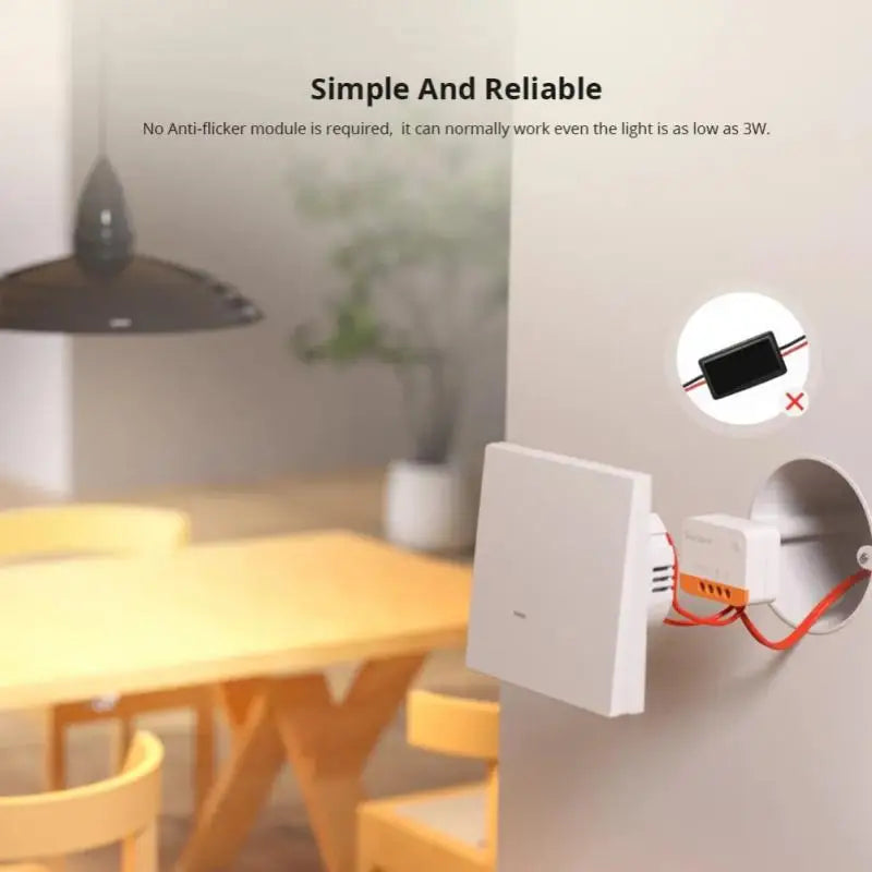 SONOFF ZBMINIL2 Smart Switch No Neutral Wire Required Smart Home 2 Way Wireless Control Work with eWeLink Alexa Google Home ZHA