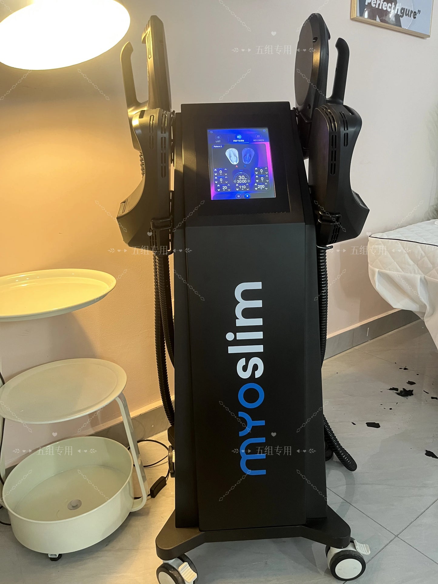 MYOslim 6500W 15T 200HZ EMS Neo RF Body Sculpt Machine Nova HIEMT Muscle Building Fat Burning Weight Loss Muscle Stimulation CE