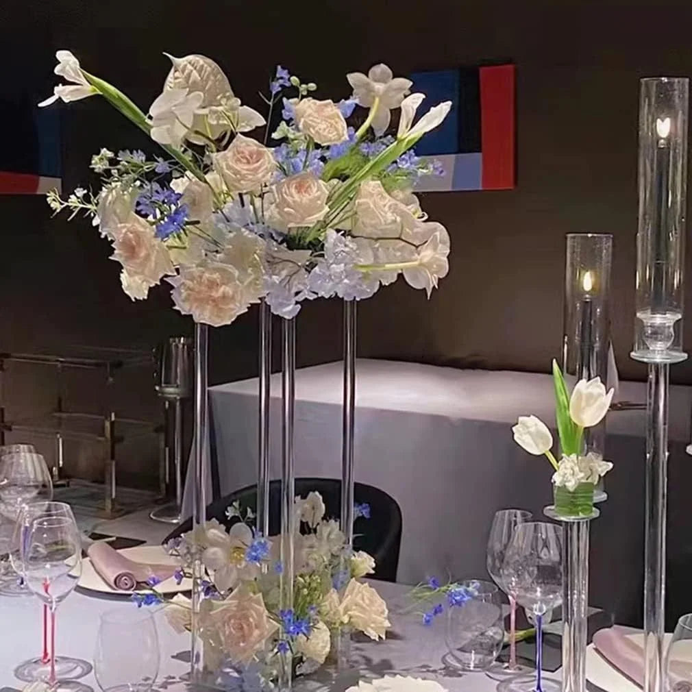 10pcs))Wedding Supplies Table Decoration Geometric Centerpiece Stand Road Lead Flower Stand Arrangement Table Centerpiece