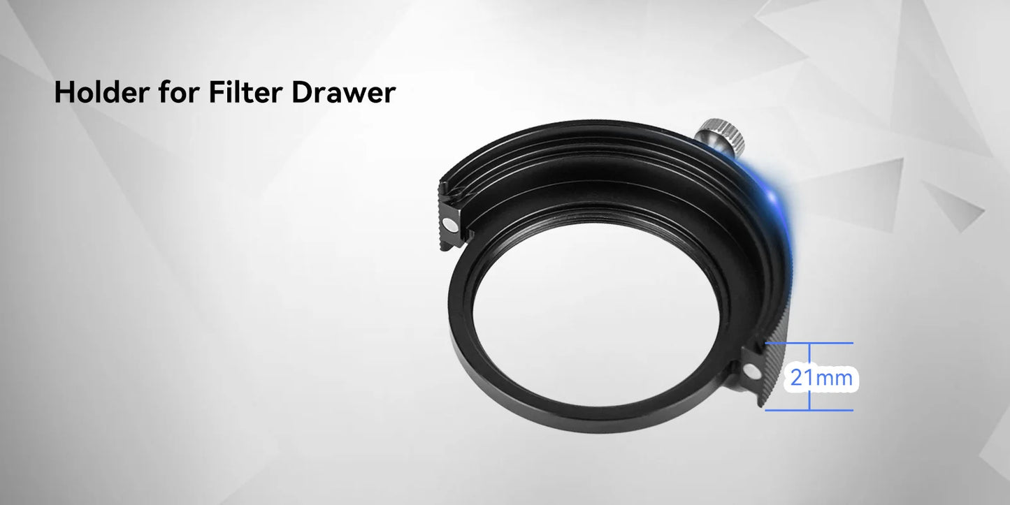 Svbony SV226 Filter Drawer Integrated Molding Nti-Light-Leaking Design with Holder for Filter Mounted Deep Sky Photography