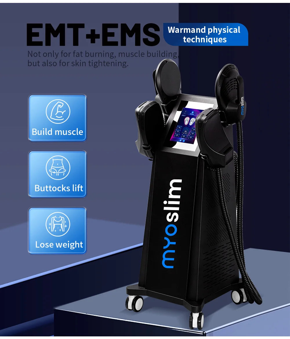 Myoslim 15Tesla 6500W High Power Body Sculpt Muscle Stimulate Slimming Machine MYOSLIM Pro Ultra RF Machine NEO Slimming Machine