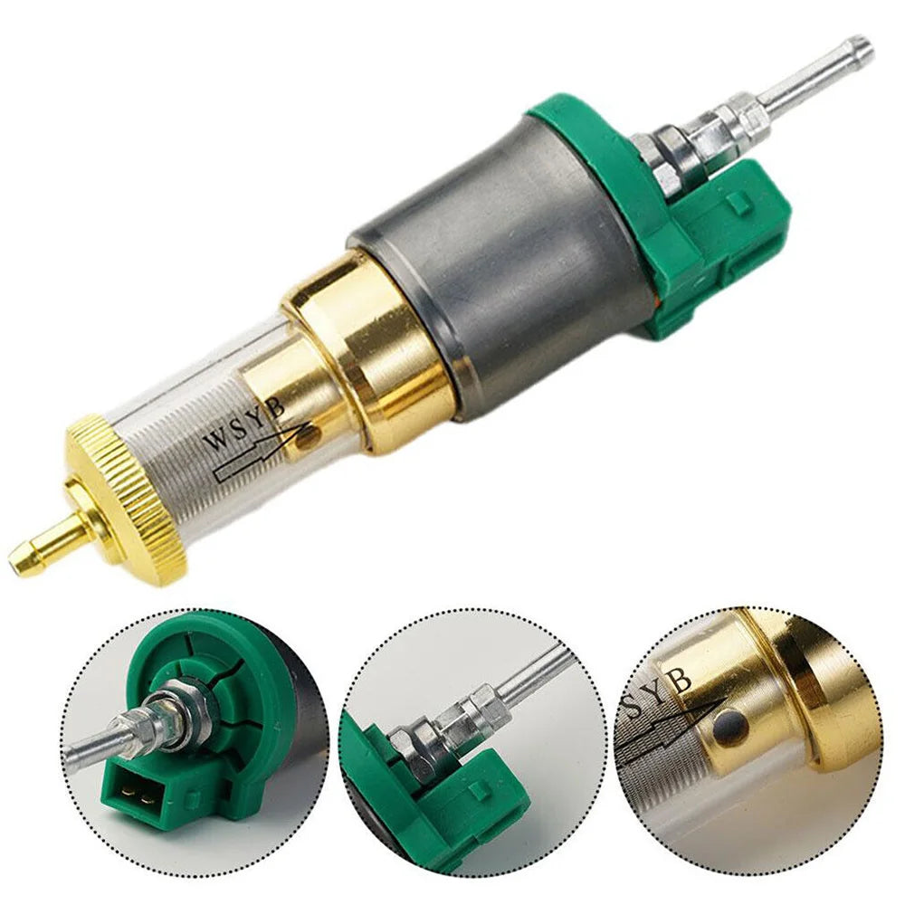 Car Truck Oil Fuel Pump Air Diesel Heater Electronic Pulse Metering Pump 12V 22ml 1KW To 5KW with Filter for Webasto Removable