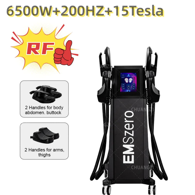 EMSzero RF EMS Body Sculpt Machine 15 Electromagnetic Sculpting Slimming Fat Stimulation Muscle Stimulation Pelvic Body EMSZERO