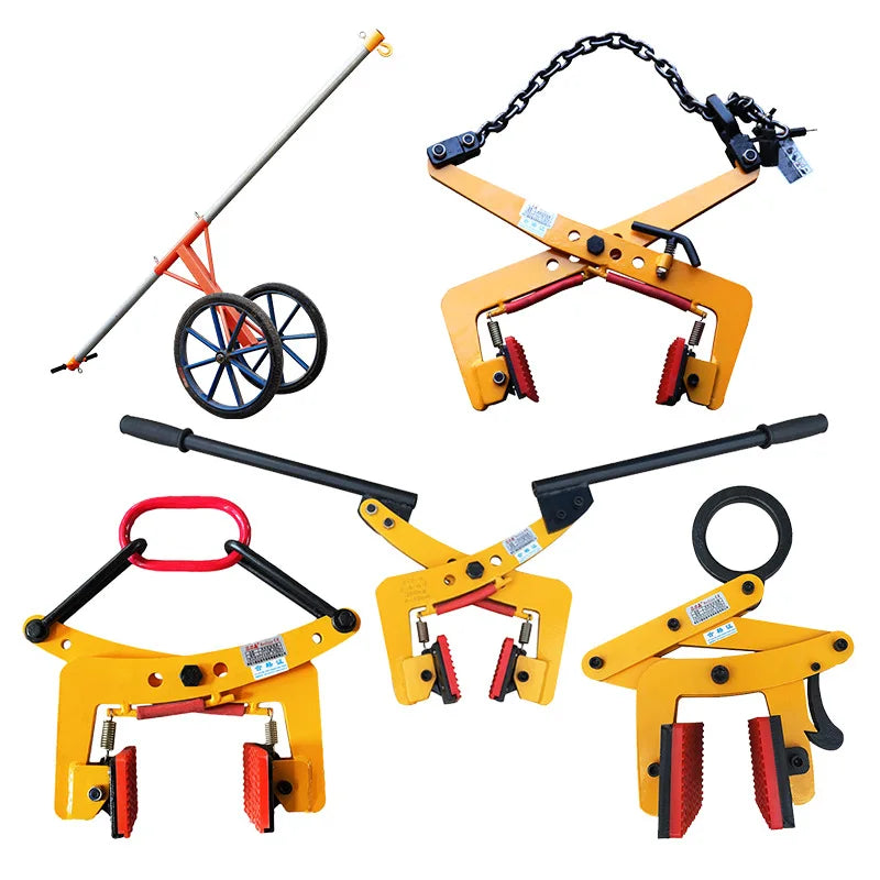 Granite Slab Lifting Clamp Chain 325/350/500/600kg Adjustable Roadside Stone Heavy Lifting Clamps for Granite Stone Marble