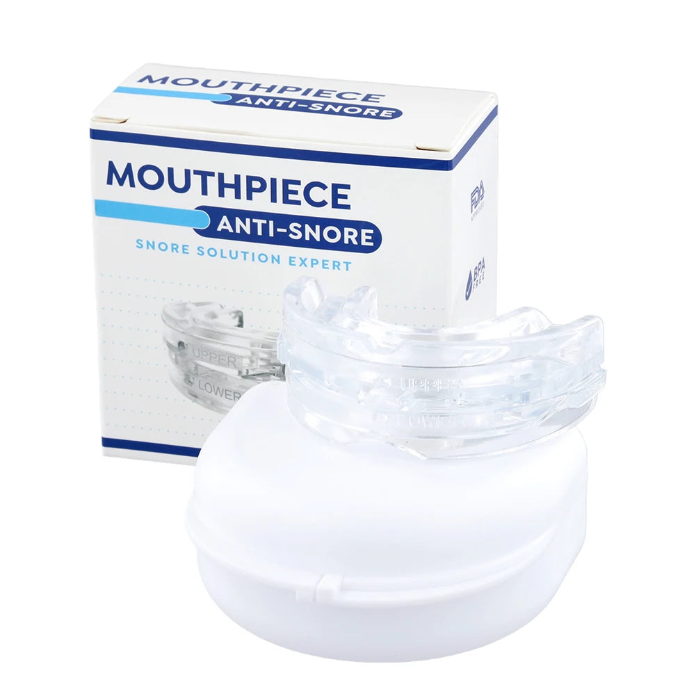 New Mouth Guard Anti-Snoring Teeth Bruxism Mouthguard Improves Sleep Teeth Bruxism Sleep and Apnea Snoring Device Stops Snoring