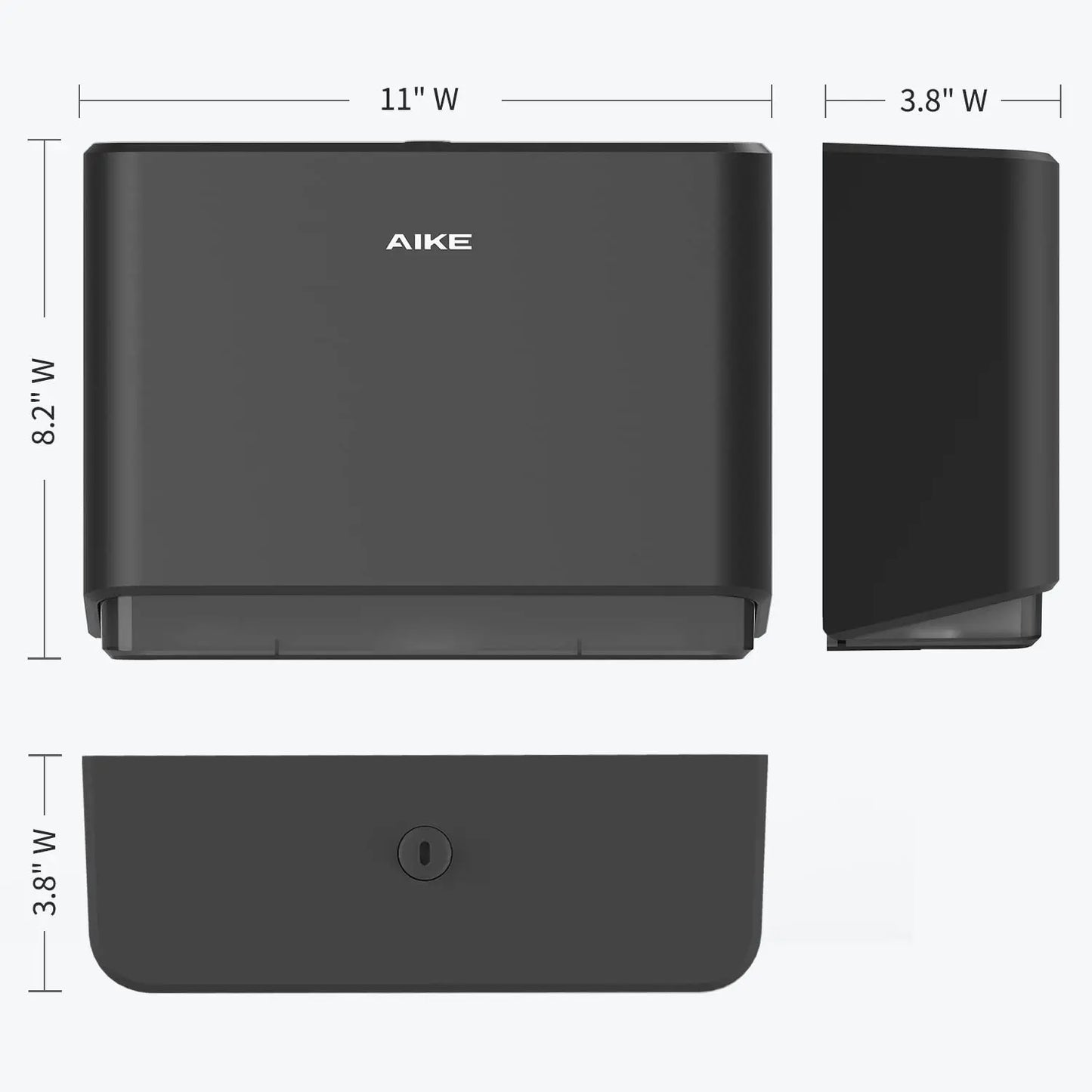 AIKE Paper Towel Dispenser punch free mounting