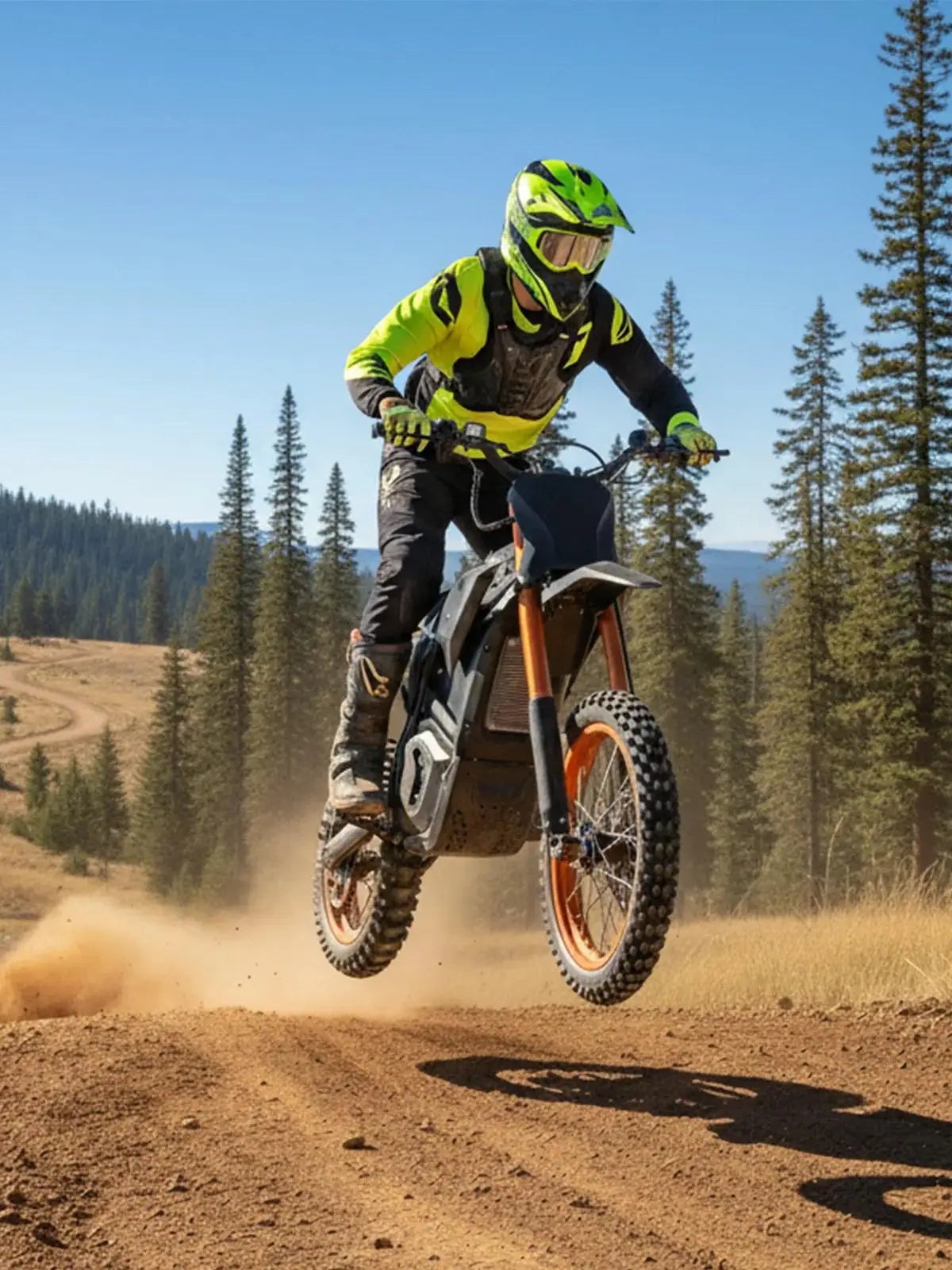 Electric Dirt Bike 3000W  14 mountion ebike Hydraulic Brakes Off-Road Ebike  48V Battery for Age 13+