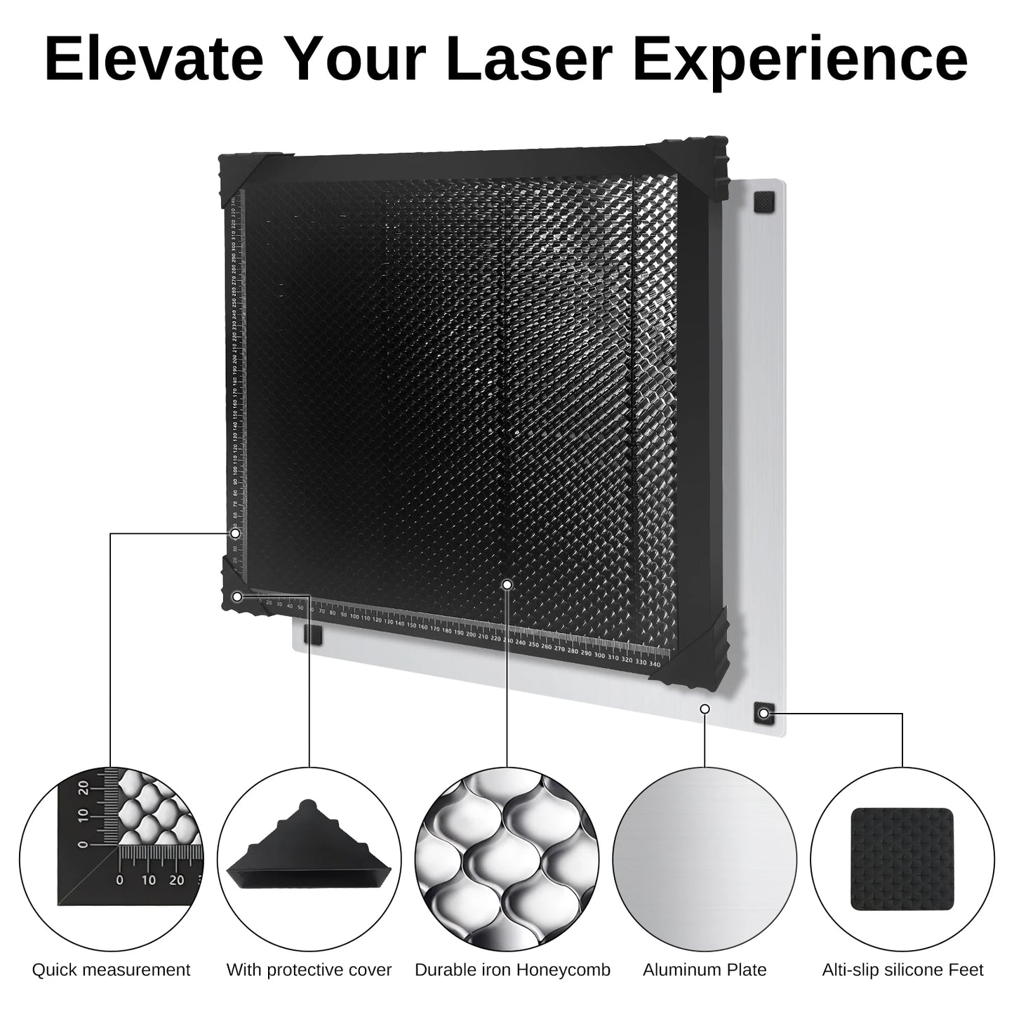 LASER TREE Laser Honeycomb Working Table Size 400*400mm  For Laser Engraving Cutting Machine DIY Laser Equipment Part
